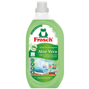 Гель для прання Frosch для кольорової білизни Алое Вера, 22 прань, 1.5 л